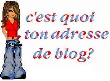 c'est quoi ton adresse de blog ?