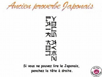 ancien proverbe japonais