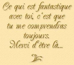 je vous adore tro mes ami