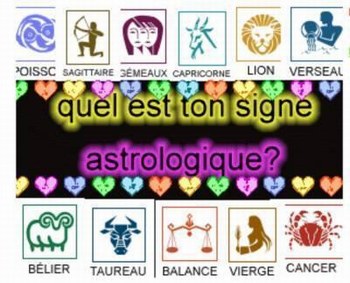 quel est ton signe astrologique
